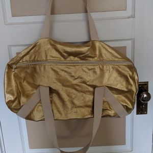 American Apparel - Gold Duffle Bag
